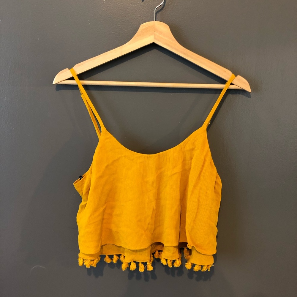 Tassel Crop Top